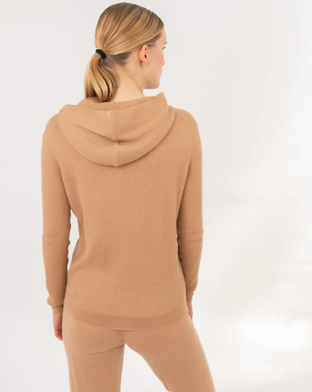 Amel Ribbed Hoodie