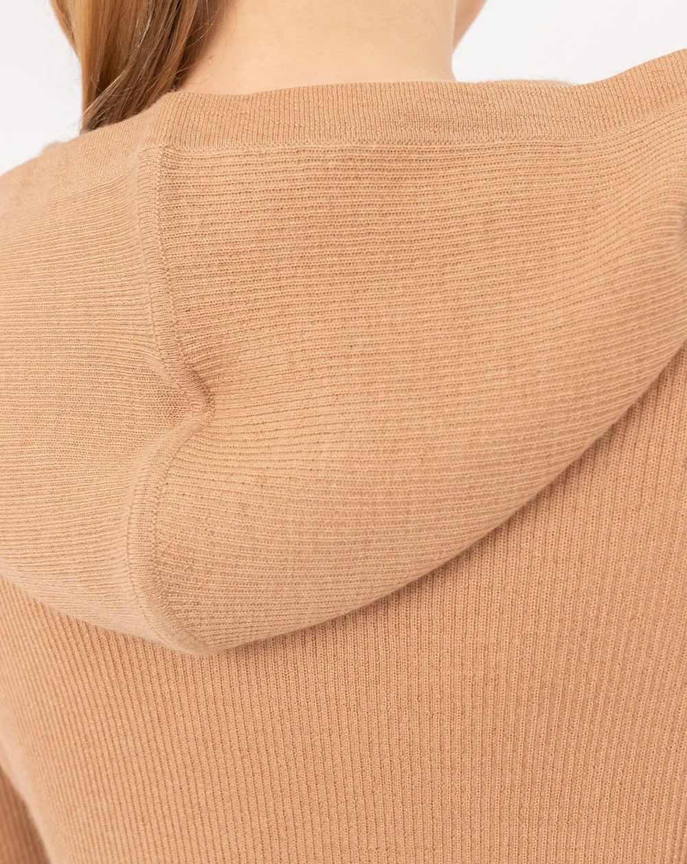 Amel Ribbed Hoodie