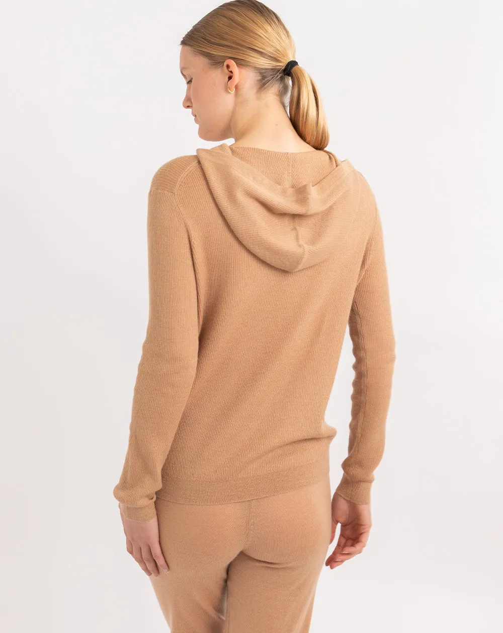 Amel Ribbed Hoodie