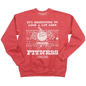 Anytime Fitness Ugly Christmas Sweatshirt