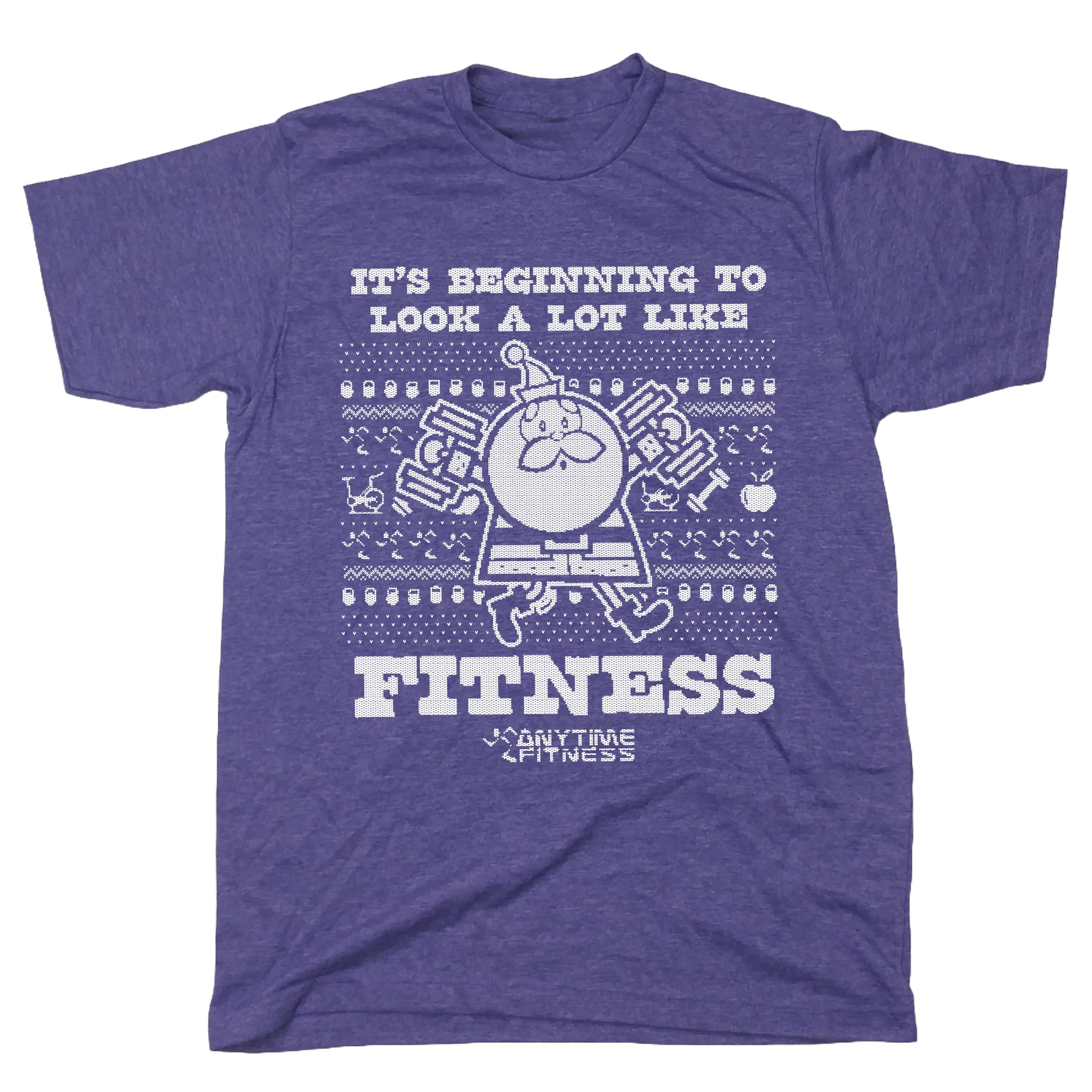 Anytime Fitness Ugly Christmas Sweatshirt