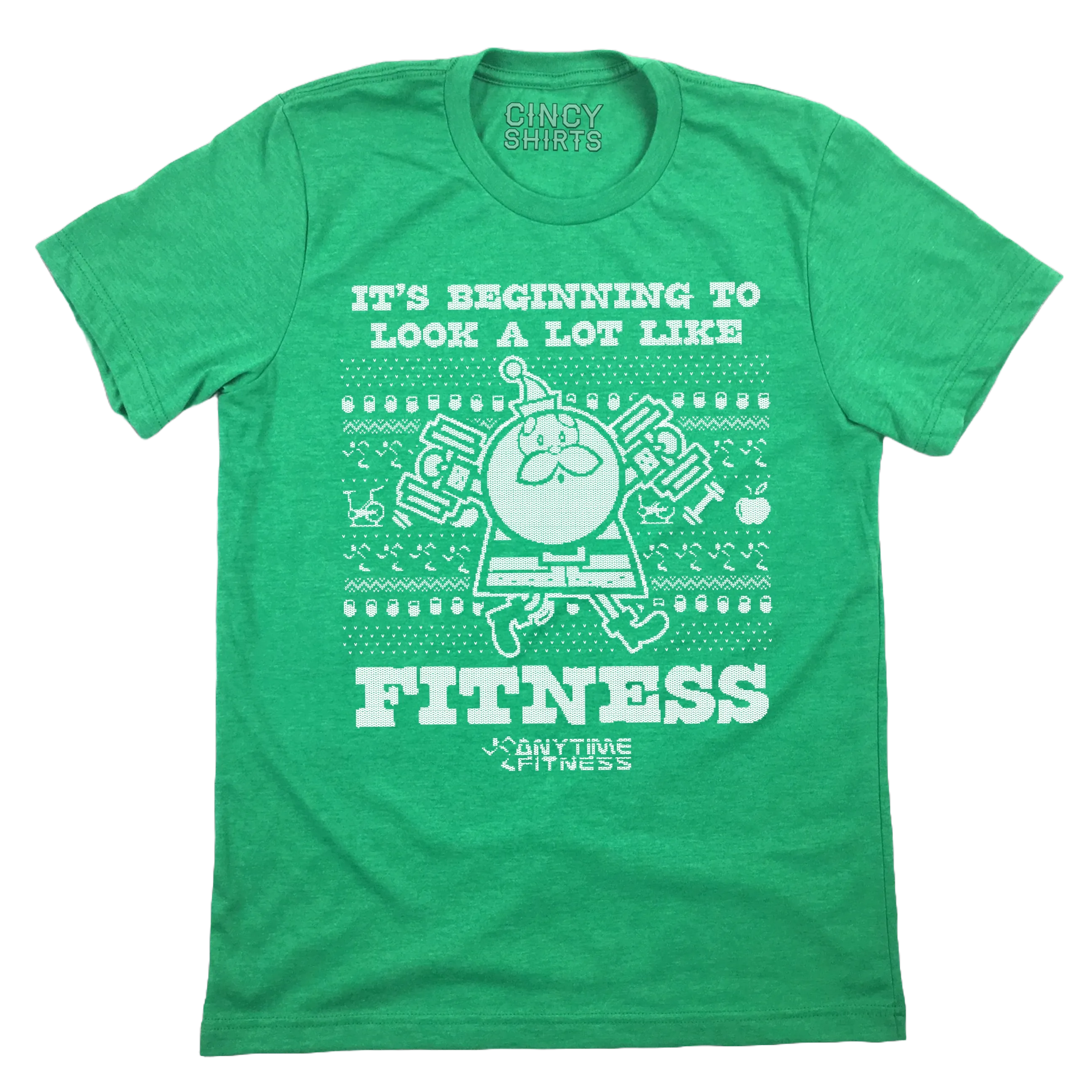 Anytime Fitness Ugly Christmas Sweatshirt