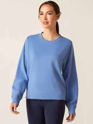 ARIAT Memento Sweatshirt - Womens - Dutch Blue