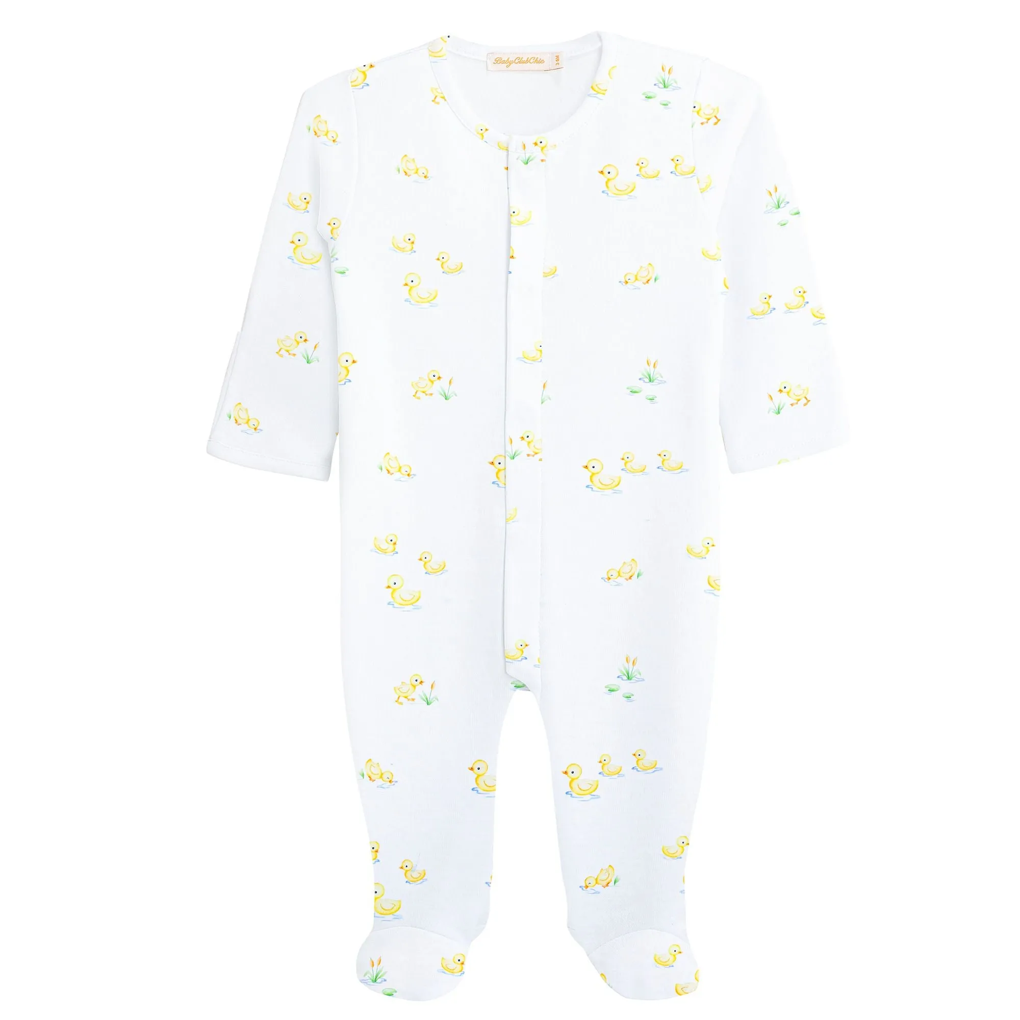 Baby Club Chic Three Little Ducks Footie