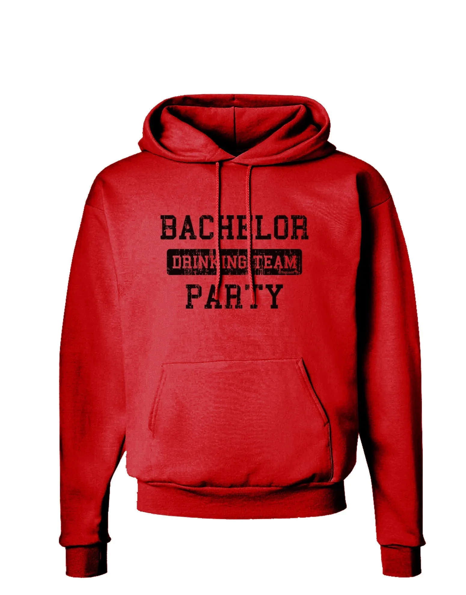 Bachelor Party Drinking Team - Distressed Hoodie Sweatshirt