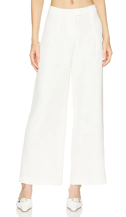 Bardot Cassian Tailored Pant in Ivory