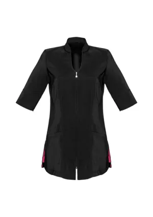 Biz Collection H632L Bliss Diamante Zip Tunic Top