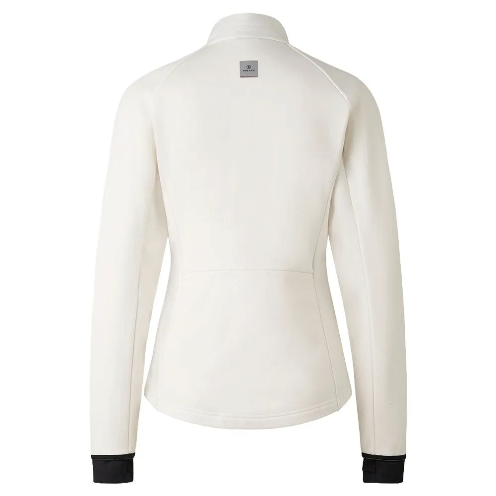 Bogner Katha Mid Layer Golf Jacket Off White - FW23 Women