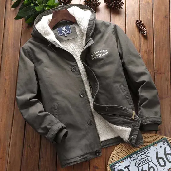 Carmine  Warme thermo-fleecejacke voor heren