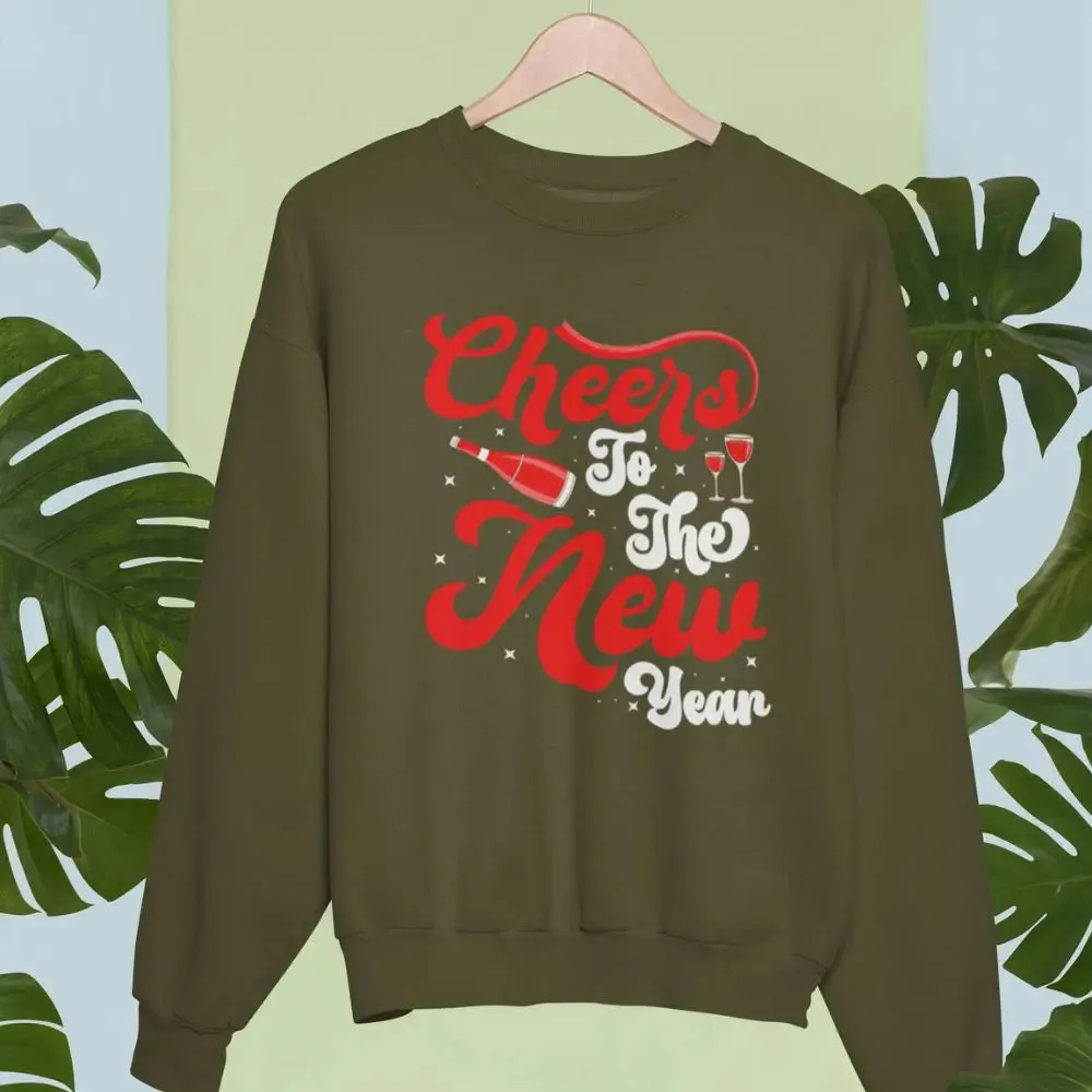 Cheers to the New Year Unisex Sweatshirt