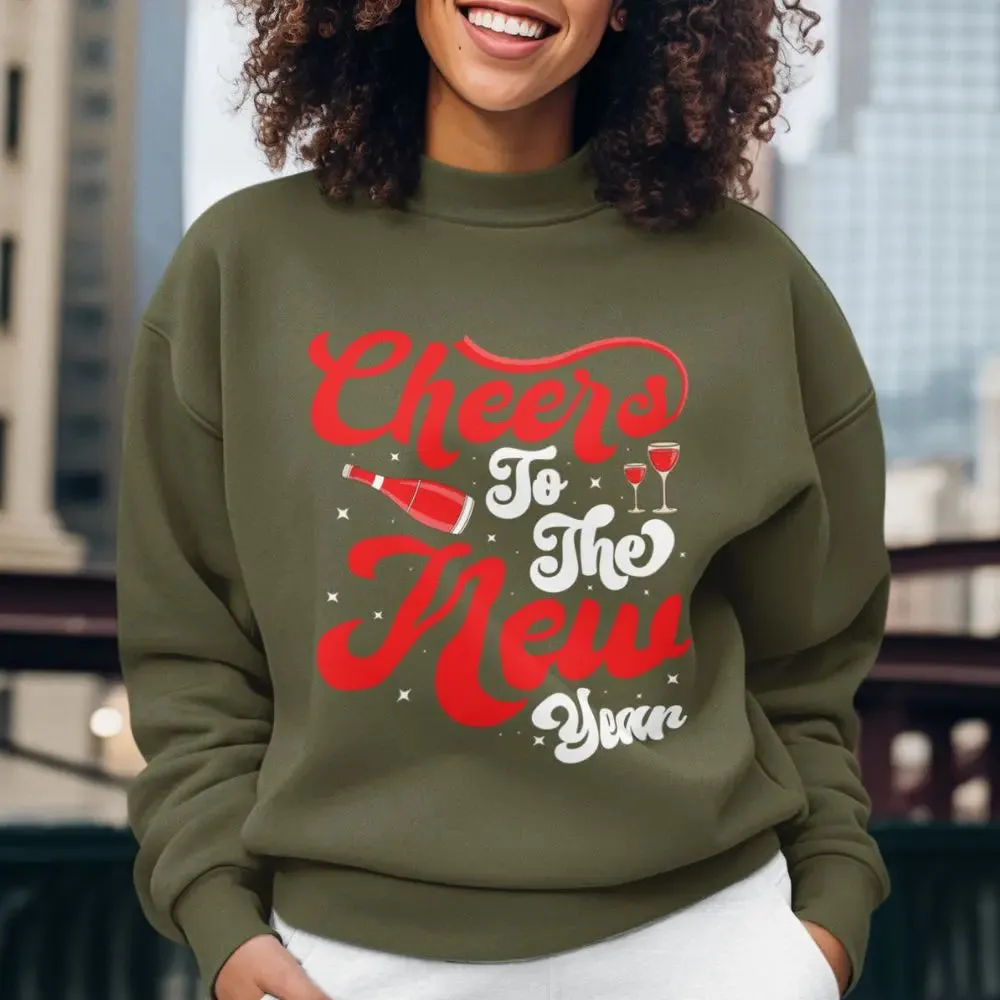 Cheers to the New Year Unisex Sweatshirt