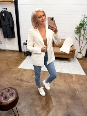 Chic White - Professional Blazer