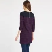 Colour Block Stripe Tunic