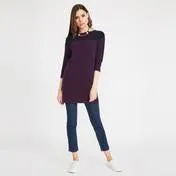 Colour Block Stripe Tunic