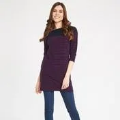 Colour Block Stripe Tunic