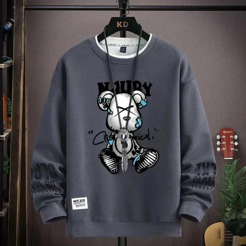Cool Bear Print Sweatshirt
