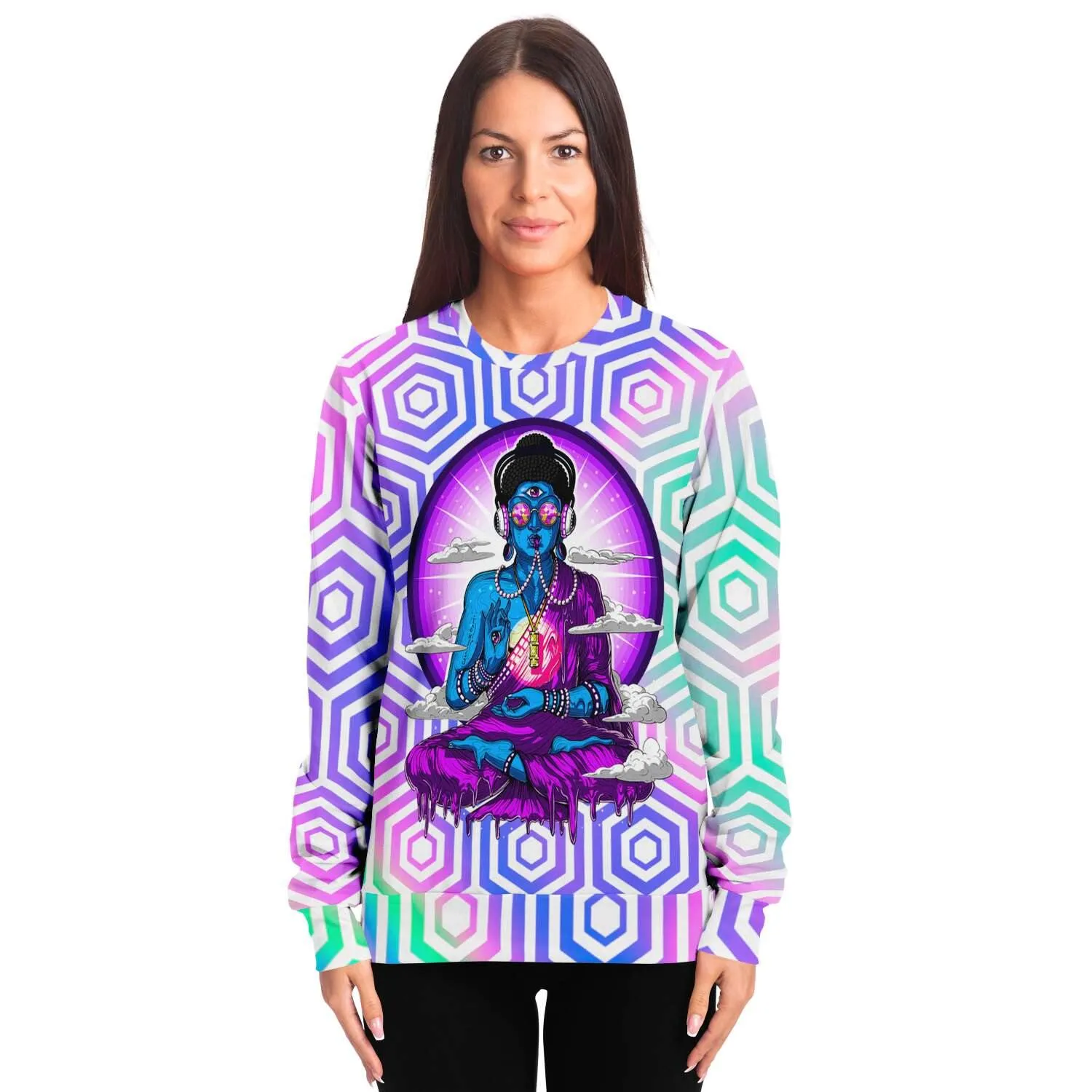God of Festival Holographic Sweatshirt