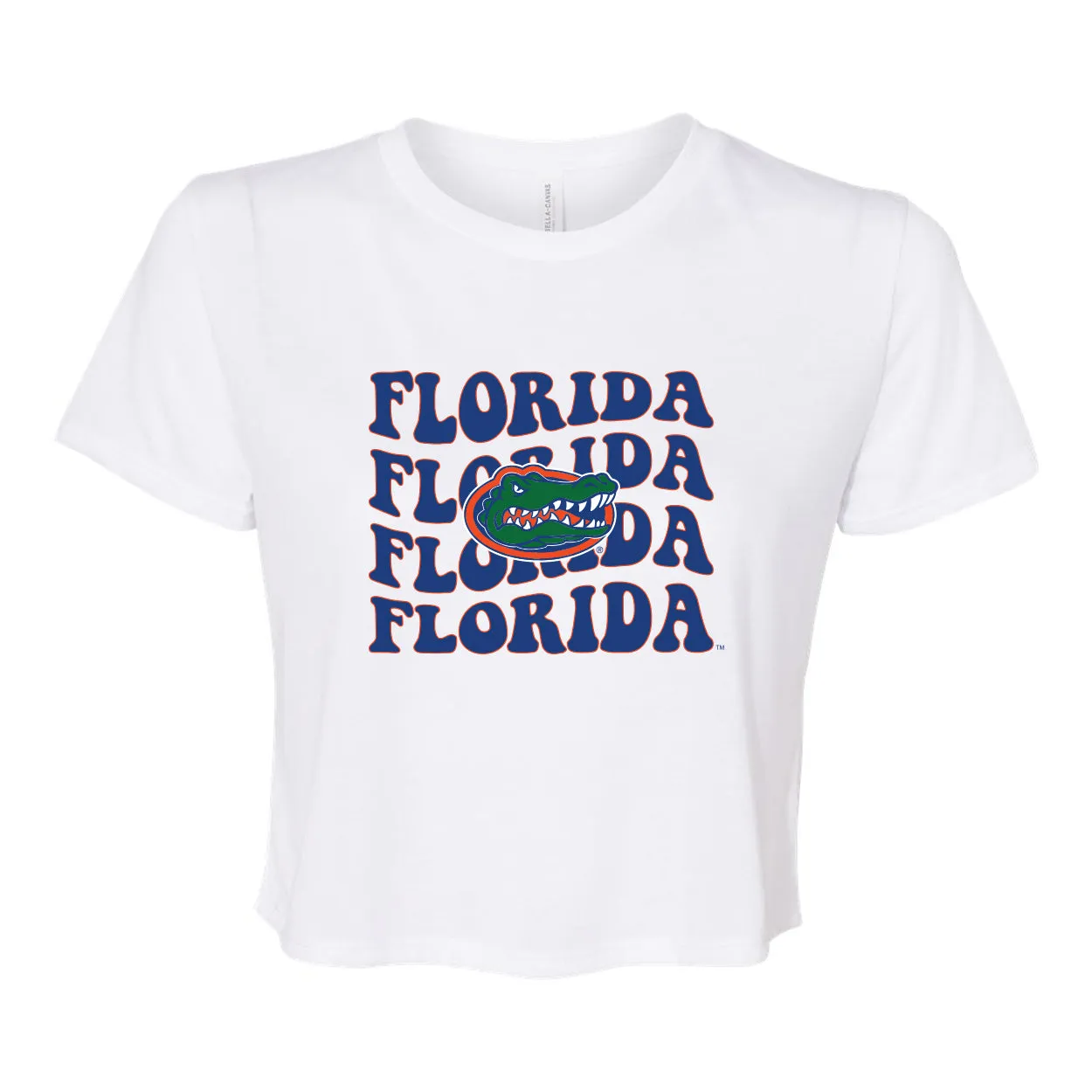 Groovy Gal Crop Short Sleeve T-shirt in University of Florida