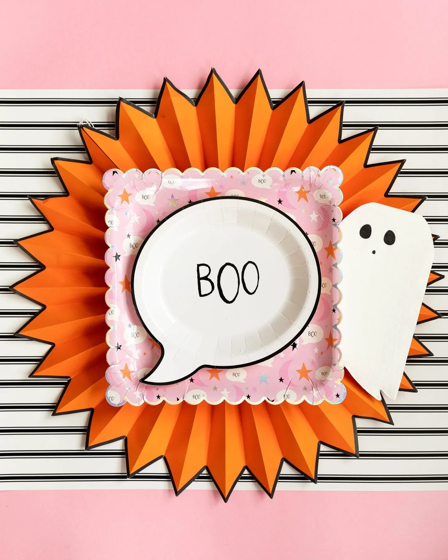 Happy Haunting Scallop Plates