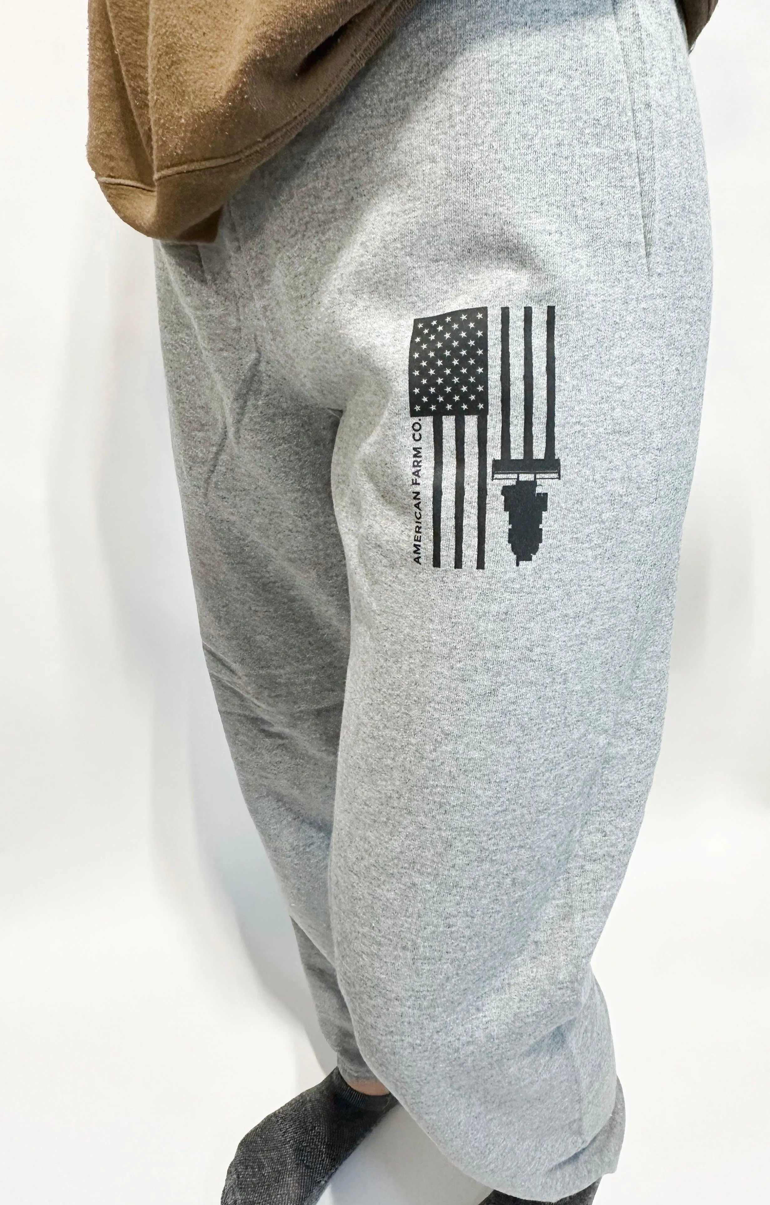Harvest Flag Light Grey Sweatpants