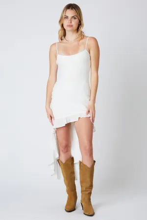 High Low Ruffled Dress