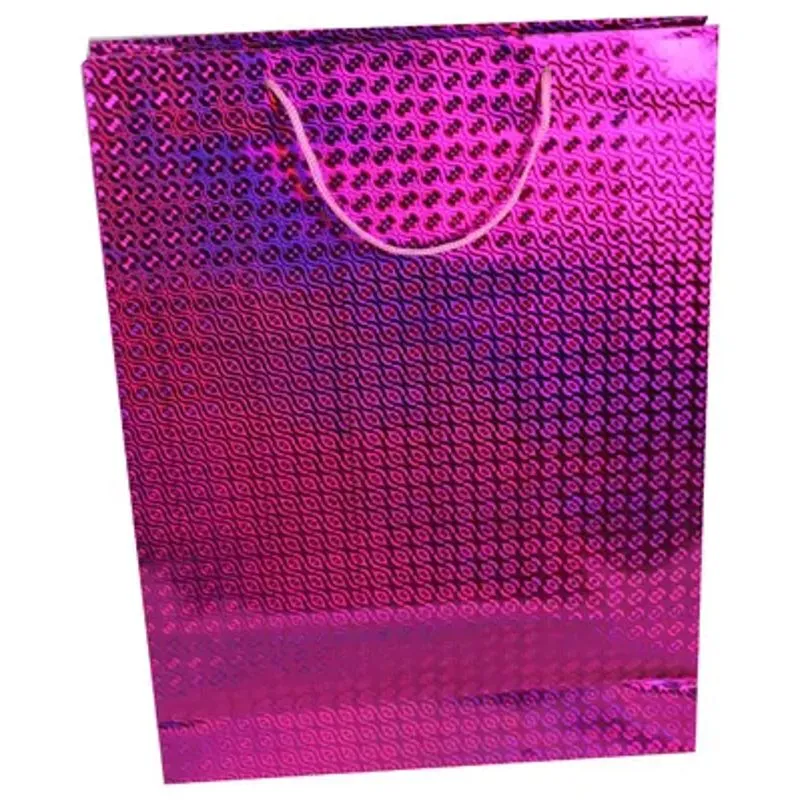 Holographic Gift Bag Extra Large - Case of 12