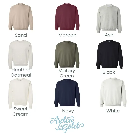 Howdy Pumpkin Embroidered Gemma Crewneck Sweatshirt