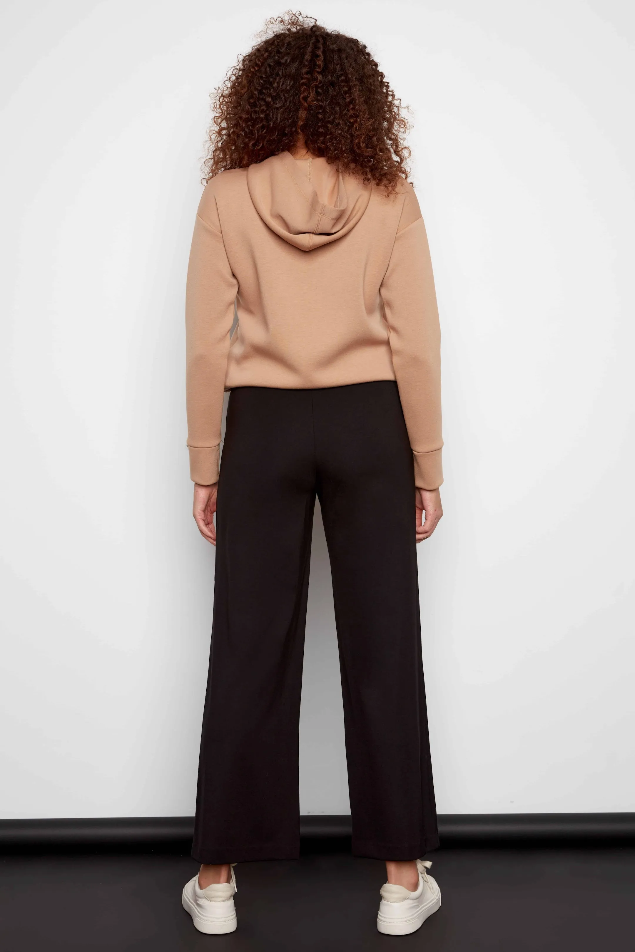 ILTM Roxanne Solid Wide Leg Ponte Pants