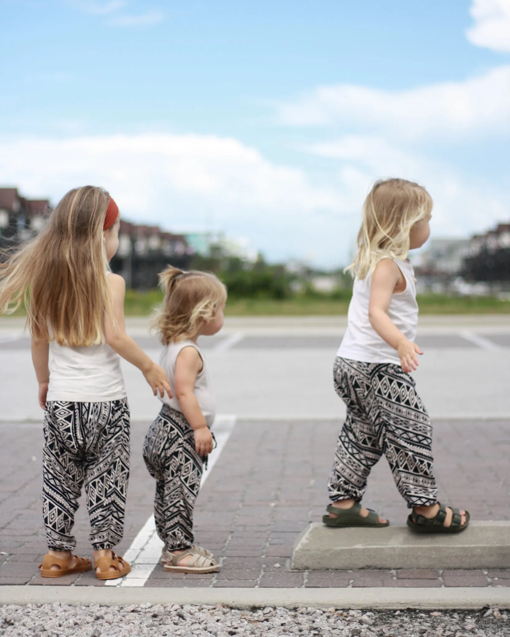 Kids Tribal Harem Pants