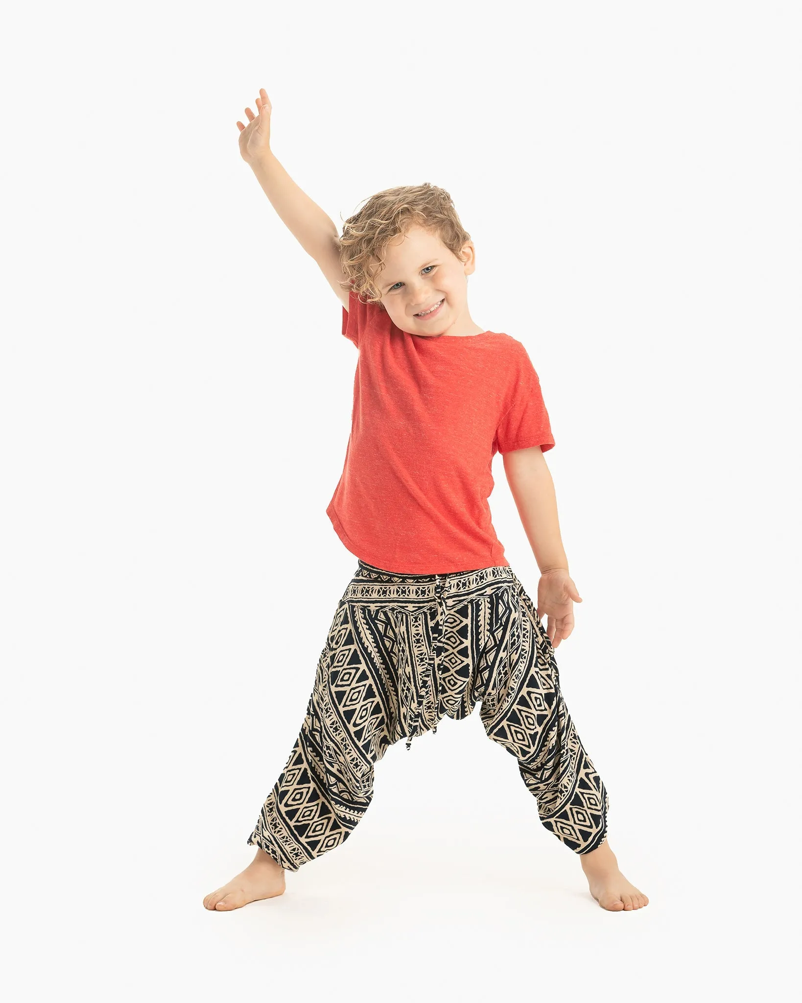Kids Tribal Harem Pants