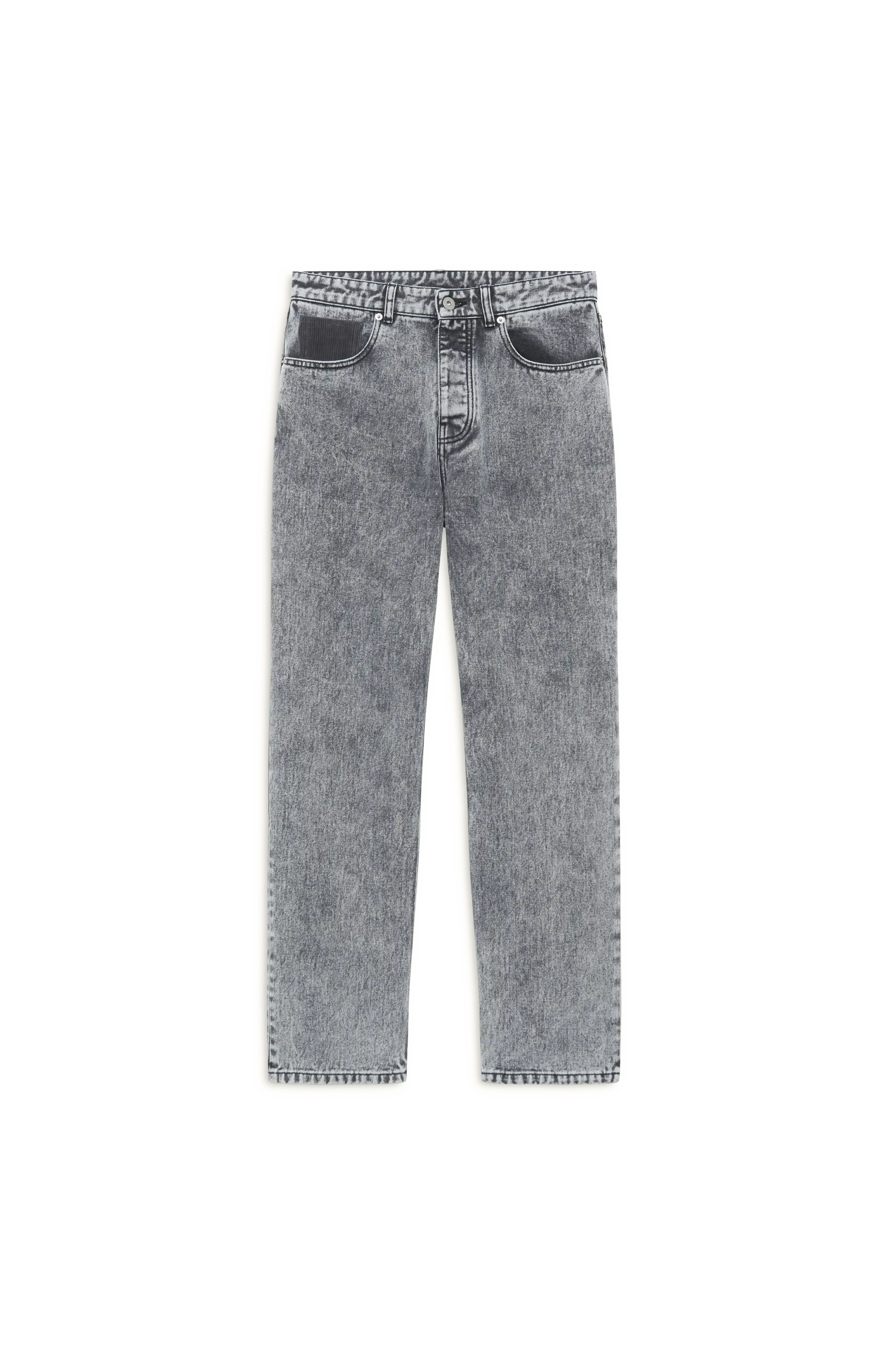 Le Jean Gris Délavé