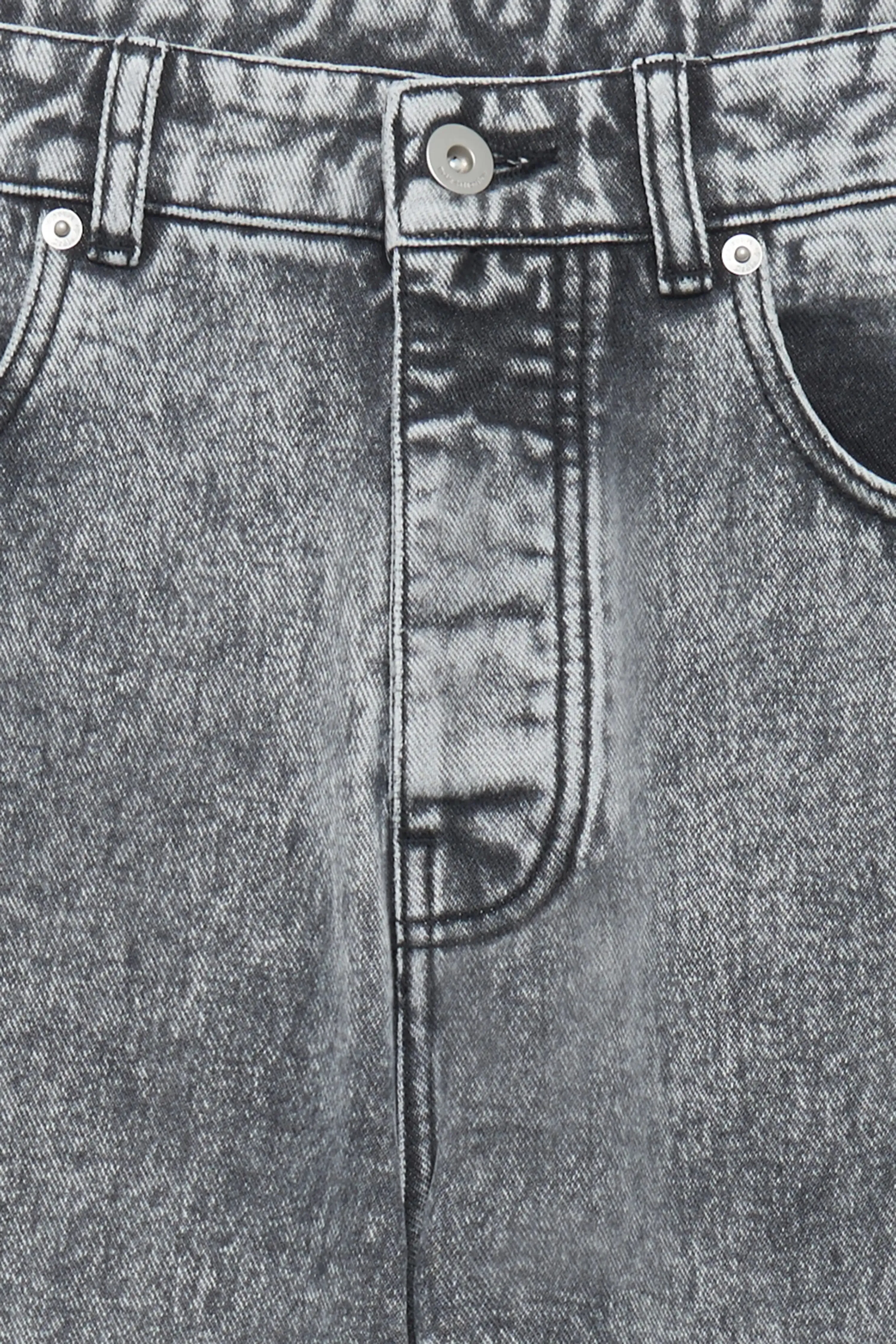 Le Jean Gris Délavé