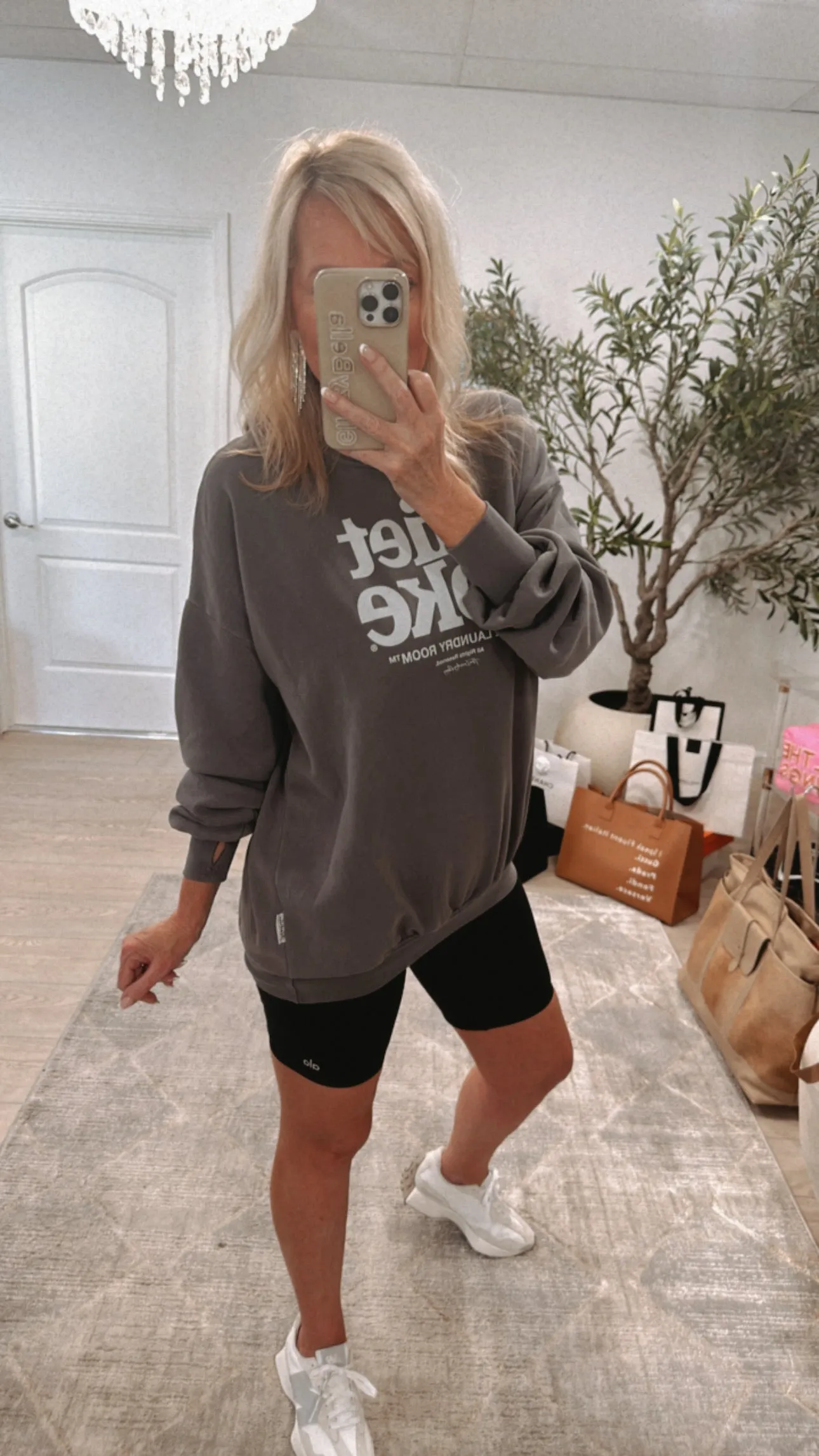 LICENSED!! "Diet Coke" Sweatshirt in Grey