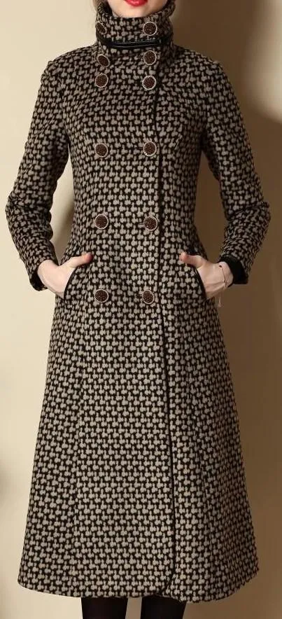 Long Wool Peacoat
