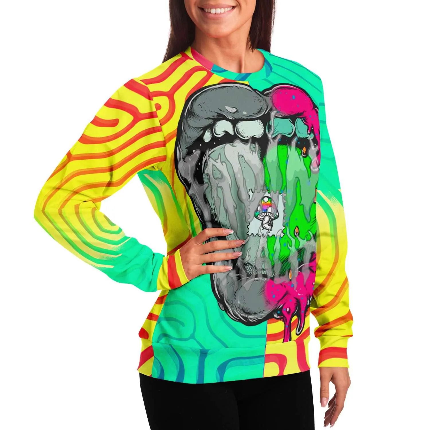 LSD Vision Holographic Sweatshirt