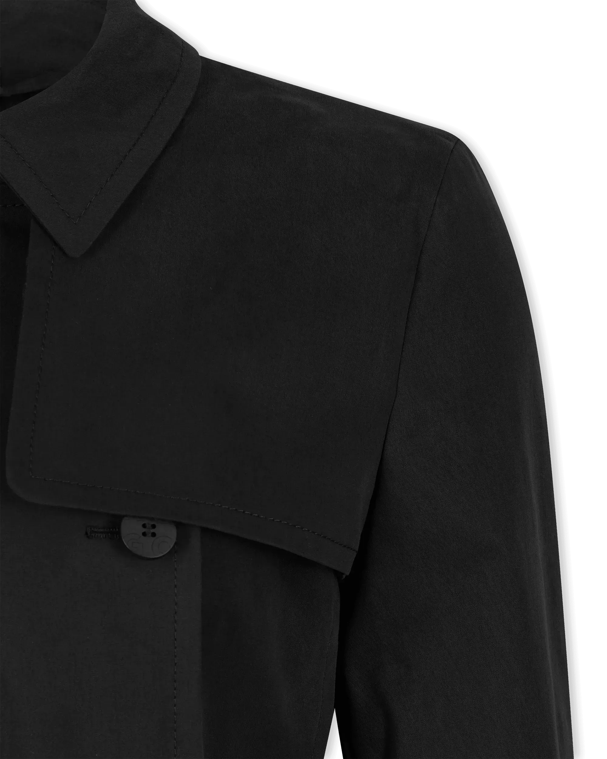 Makaras Belted Trench Coat