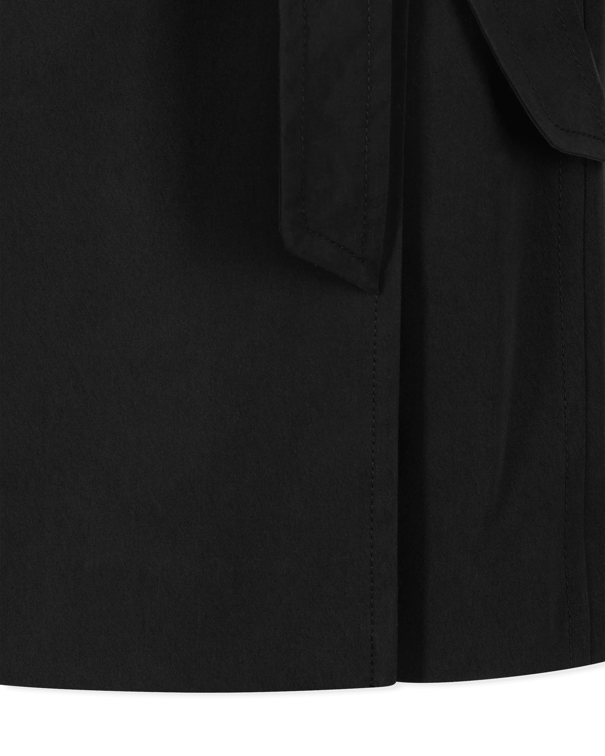 Makaras Belted Trench Coat