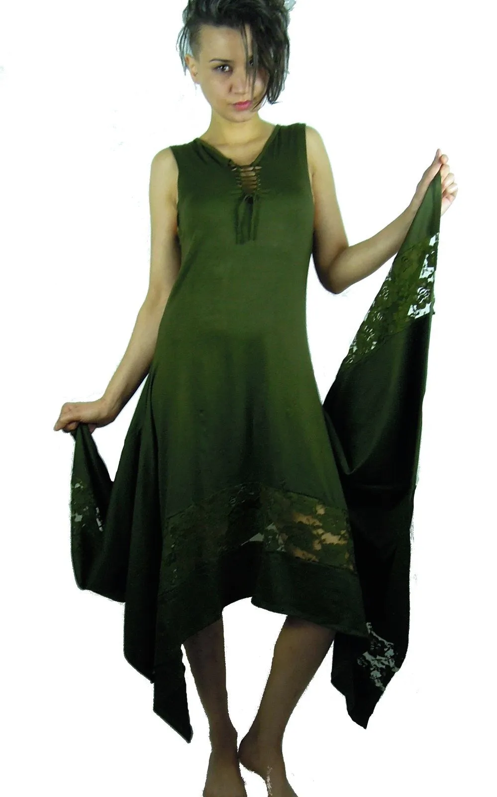 Maxi Kurta Sleeveless Goddess Dress