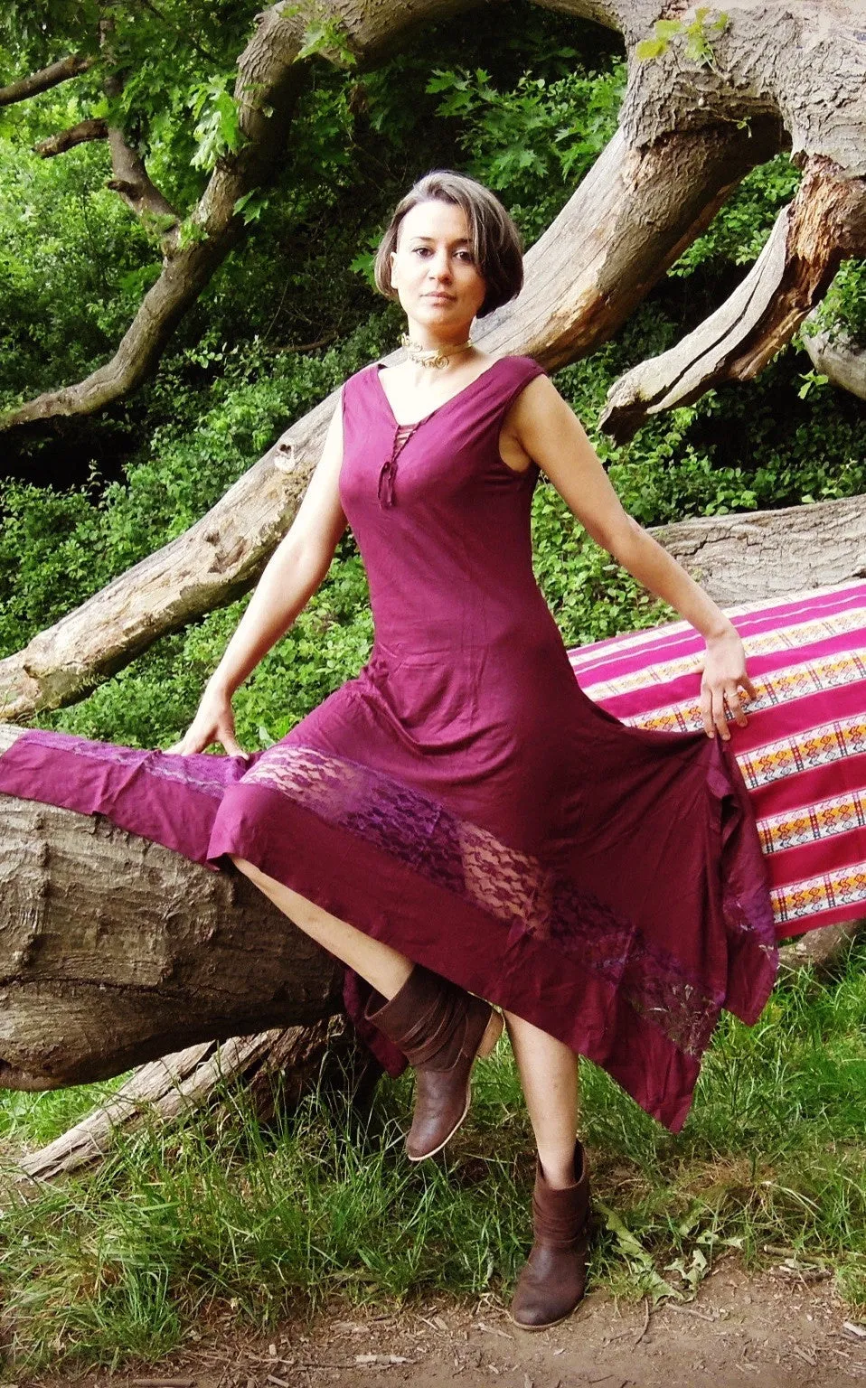 Maxi Kurta Sleeveless Goddess Dress