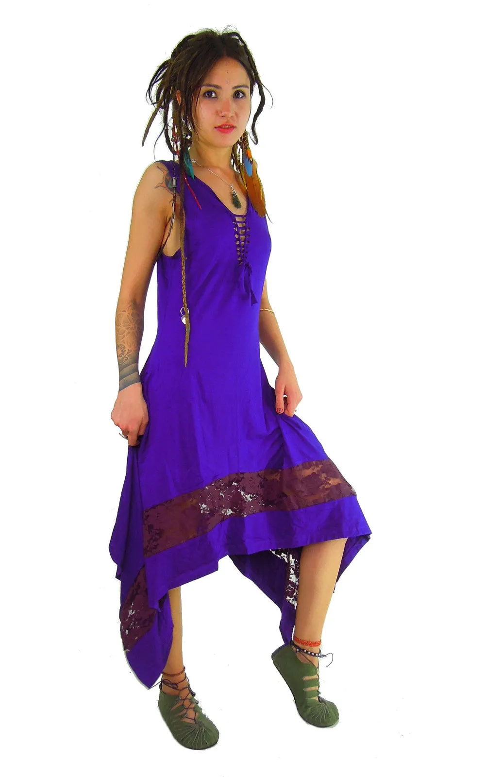 Maxi Kurta Sleeveless Goddess Dress