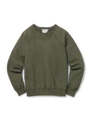 Men's Terry Crewneck - Olive