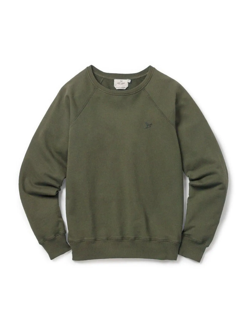 Men's Terry Crewneck - Olive