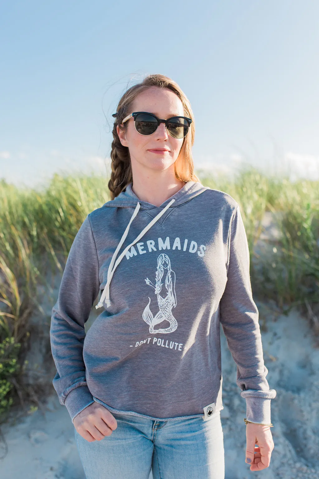 Mermaids Don’t Pollute Hoodie