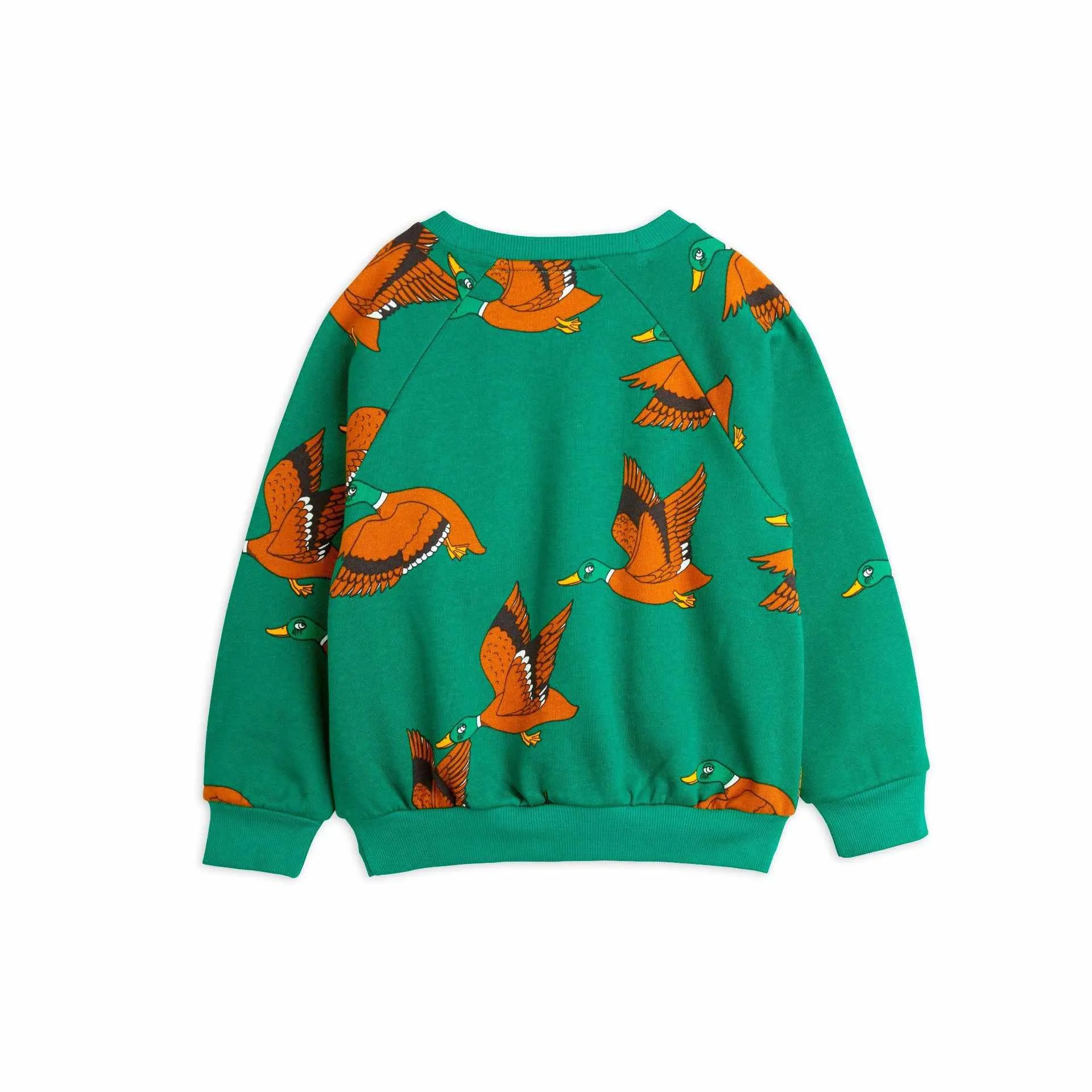Mini Rodini - Ducks sweatshirt - green