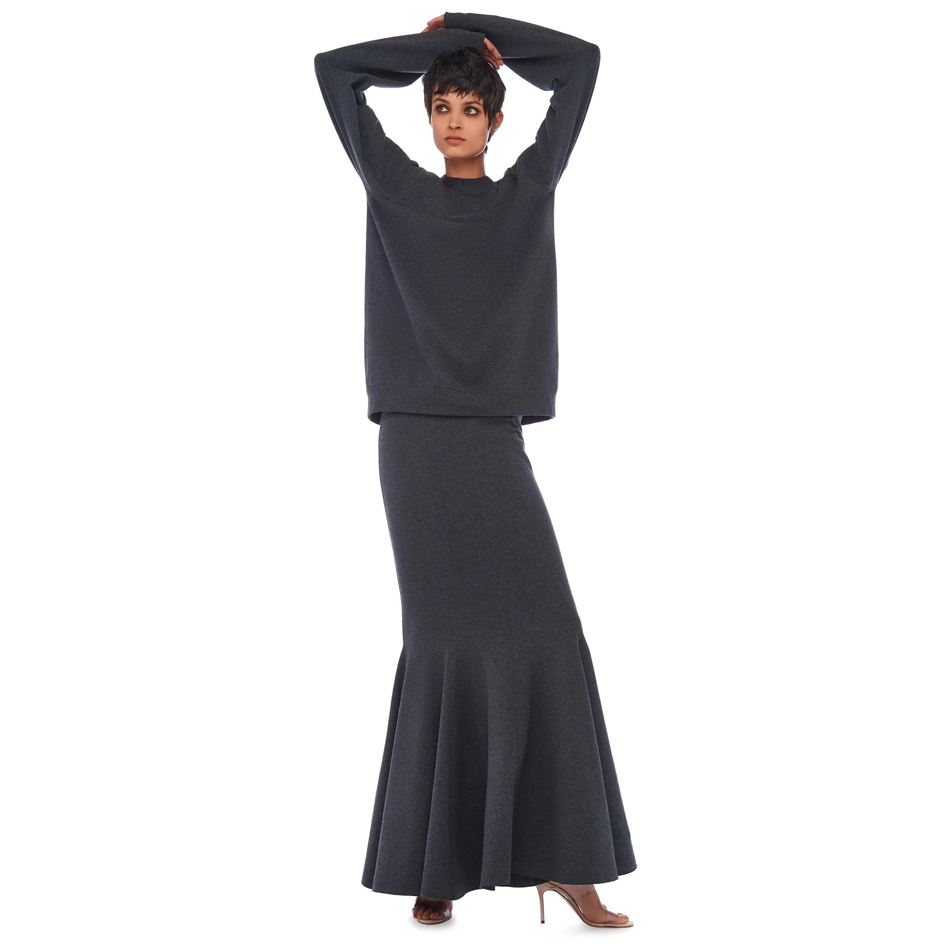 Oversized Raglan Sleeve Mini Dress