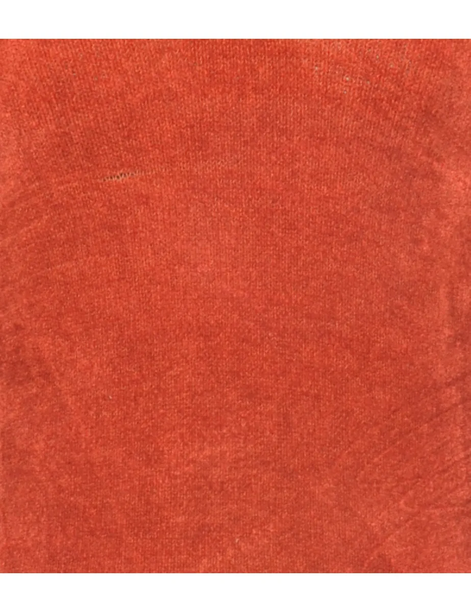 Rafaella Terracotta Jumper - M