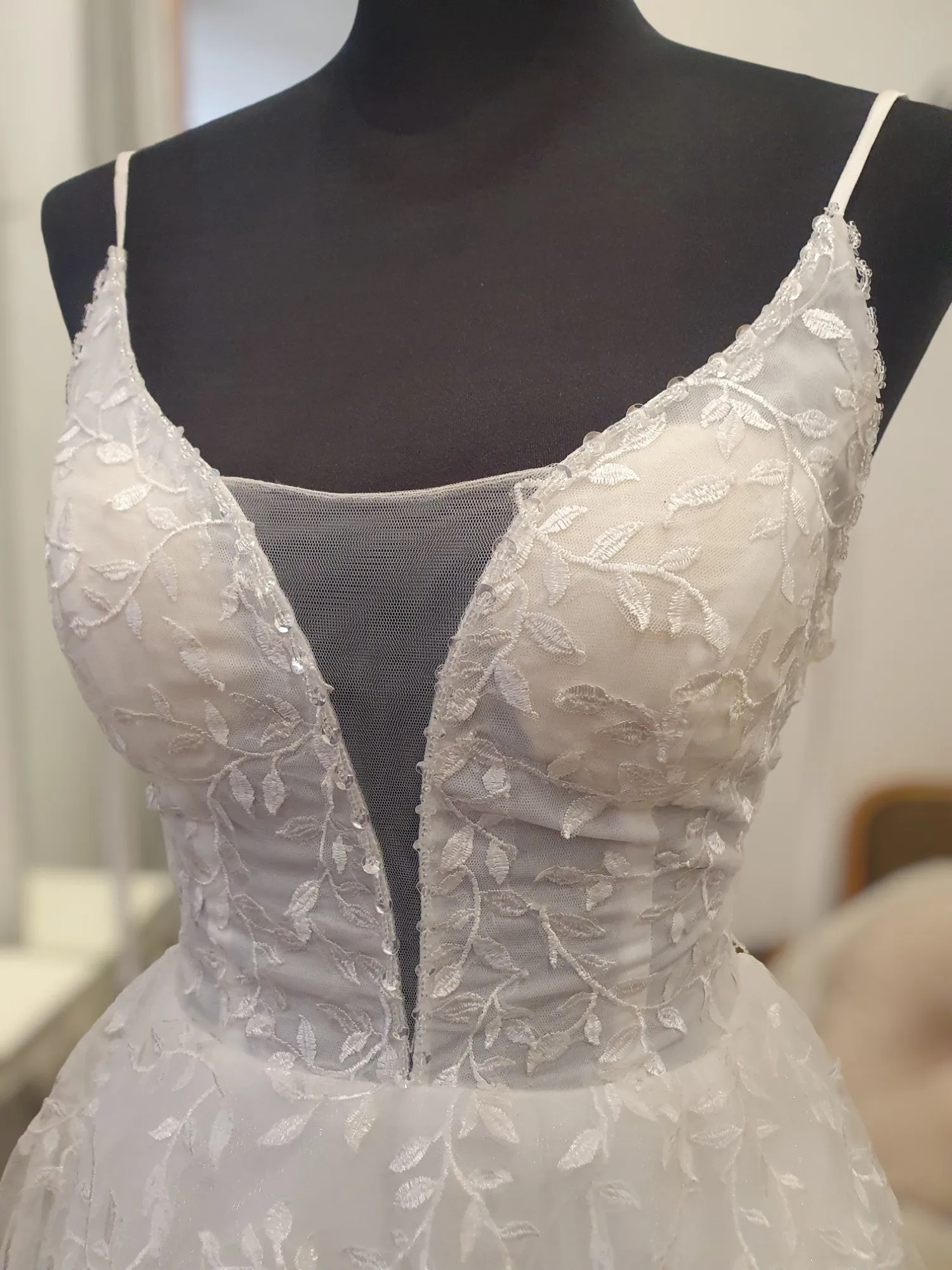 Romantic A-Line Gown