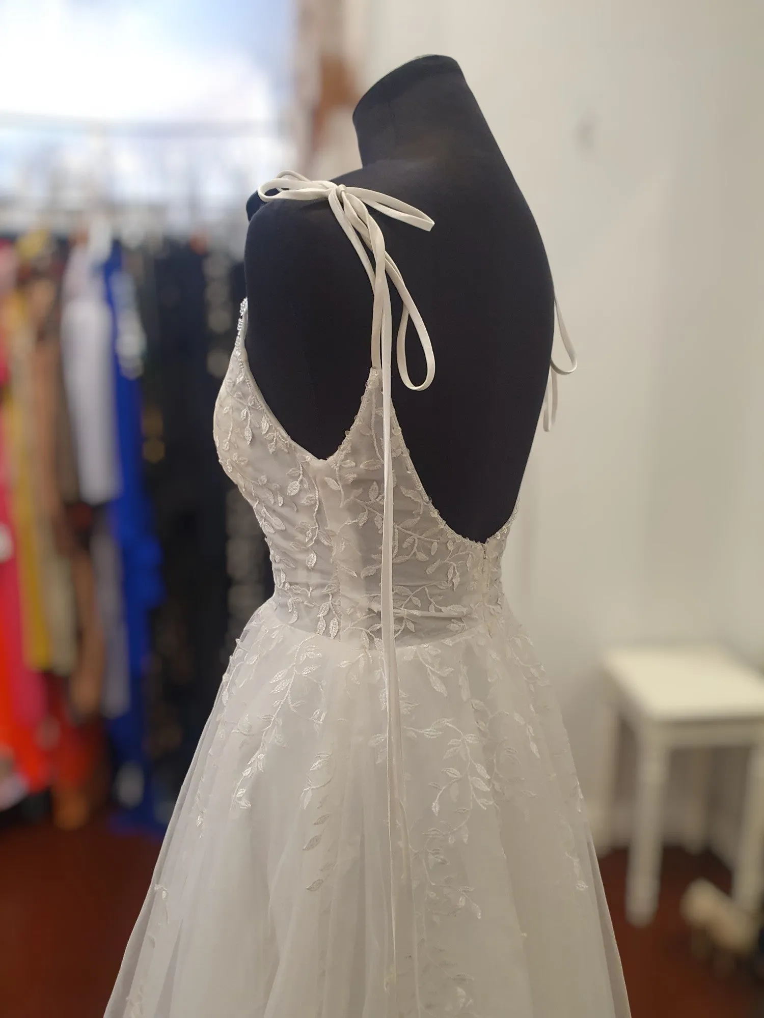 Romantic A-Line Gown
