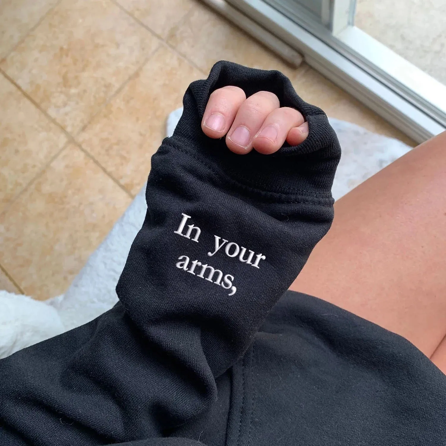Romantic Couple Sweatshirts - "In Your Arms" & "Found My Home"