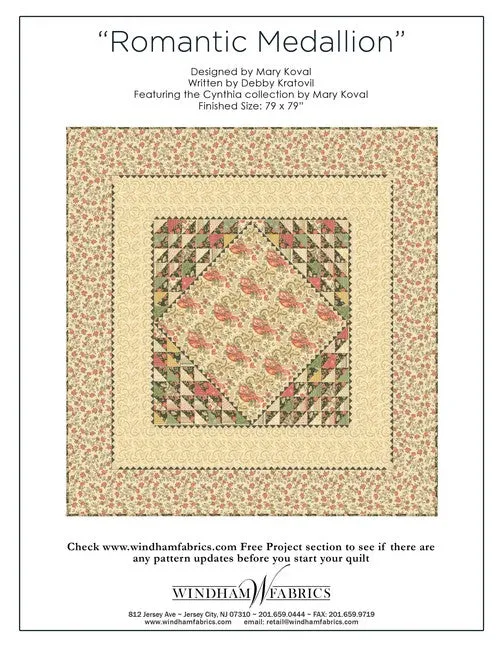 Romantic Medallion Pattern